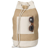 Okiyo Nami Jute & Cotton Beach Rucksack
