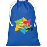 Maxi Cotton Drawstring Pouch While Stock Lasts