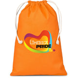 Maxi Cotton Drawstring Pouch While Stock Lasts