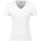 Ladies Long Beach 165 V-Neck T-Shirt
