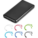 Kingpin Black 10 Compact Power Bank - 10,000mAh