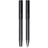 Alex Varga Lagarna Ball Pen & Rollerball Set Black