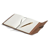 Tribeca Midi Hard Cover Notebook Brown