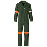 Acid Resistant Polycotton Conti Suit - Reflective Arm & Legs