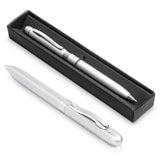 Alex Varga Pyxis Pen - Black & Silver