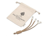 Okiyo Soshin Cork 3-In-1 Charging Cable