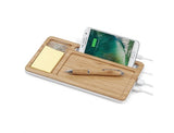 Okiyo Musen Desk Organiser With Wireless Charger