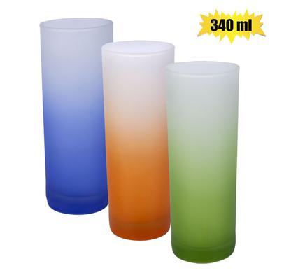 FROSTED DRINKING GLASS 340ml