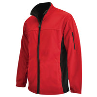 Two-tone Microfibre Polar Fleece Jacket While Stock Lasts