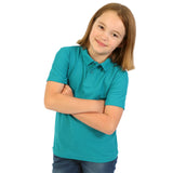 Youth Classic Pique Knit Polo For Boys & Girls