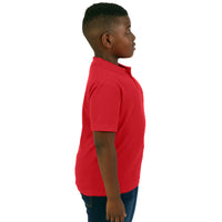 Youth Classic Pique Knit Polo For Boys & Girls