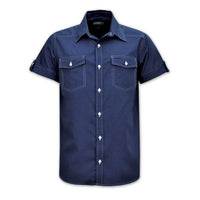 Dynamic Woven Shirt - Navy - While stocks last