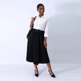Ladies Elegance Pleated Skirt