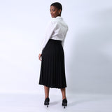 Ladies Elegance Pleated Skirt