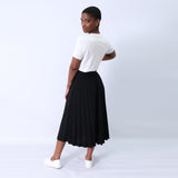 Ladies Elegance Pleated Skirt