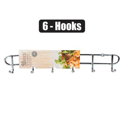 KITCHEN TOOL RACK WITH 6 HOOKS