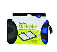 CD/DVD HOLDER DISC NYLON 104 SLEEVE ASSORTED COLOURS