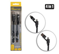USB CHARGING CABLE 4-IN-1