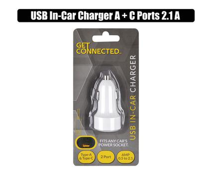 HANDY USB IN-CAR CHARGER