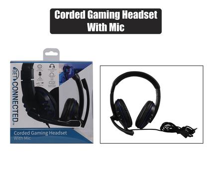 HEADPHONES GAMING WITH MIC 1.4m CABLE