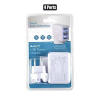 USB 4 Port Power Adaptor