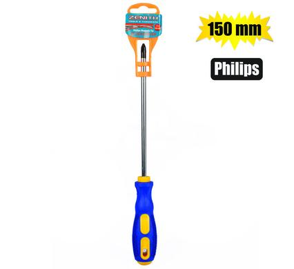 SCREWDRIVER PHILIPS 6x150mm RUB-GRP M-TP