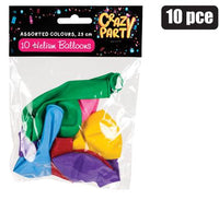 PACK OF 10 HELIUM PARTY BALLOONS