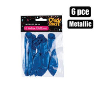 PACK OF 6 HELIUM BALLOONS