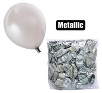 HELIUM METALLIC BALLOONS PACK OF 12