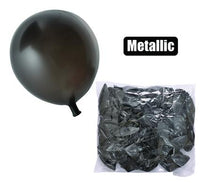 HELIUM METALLIC BALLOONS PACK OF 12