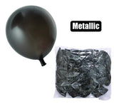 HELIUM METALLIC BALLOONS PACK OF 12
