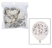 HELIUM DESIGNER STYLE BALLOON PACK OF 12
