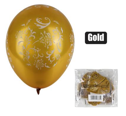 HELIUM DESIGNER STYLE BALLOON PACK OF 12