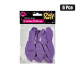 PASTEL HELIUM BALLOONS PACK OF 6