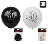 MILESTONE HELIUM  BALLOONS PACK OF 6