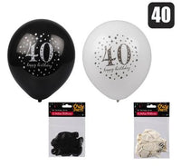 MILESTONE HELIUM  BALLOONS PACK OF 6