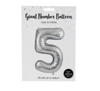 GIANT NUMBER BALLOONS