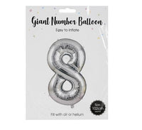 GIANT NUMBER BALLOONS