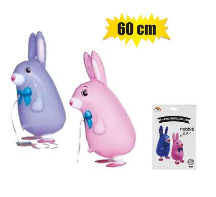 BUNNY BALLOON HELIUM FOIL 60CM