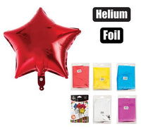 HELIUM FOIL STAR BALLOON ASSORTED COLOURS