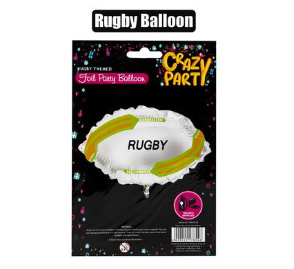 BALLOONS HELIUM RUGBY