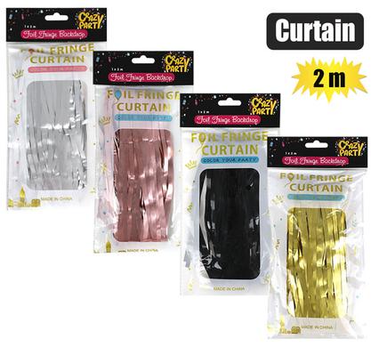 PARTY TINSEL BACKDROP CURTAIN