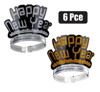 NEW YEAR TIARA PACK OF 6