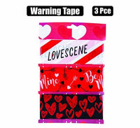 PARTY LOVE SCENE WARNING TAPE 3PC