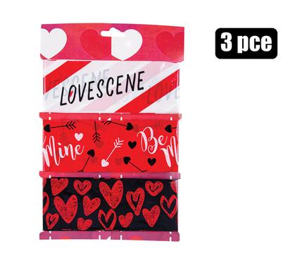 LOVE WARNING PARTY TAPE 3PC