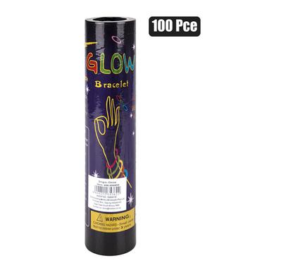 GLOW STICK WITH CONNECTORS PACK OF 100