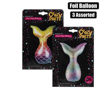 MERMAID TAIL HELIUM FOIL BALLOON