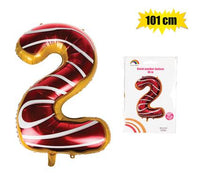 DONUT BALLOON HELIUM FOIL ASSORTED