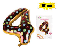 DONUT BALLOON HELIUM FOIL ASSORTED