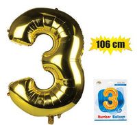 GOLD HELIUM FOIL BALLOON